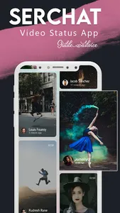 SerChat-Video Status App - Gui screenshot 1