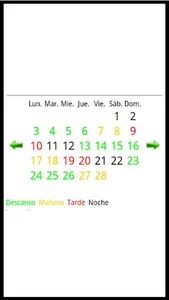 Calendario Turnos Acerinox screenshot 4