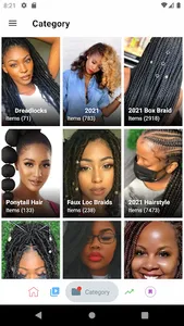 African Braids Hairstyle screenshot 1