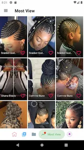 African Braids Hairstyle screenshot 2