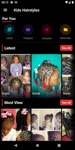 African Kids Hairstyle screenshot 1