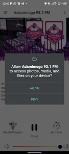 Adamimogo 93.1 FM screenshot 2