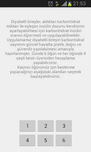 Karbonhidrat Sayımı screenshot 0