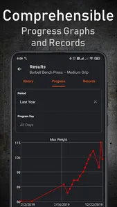 GymUp PRO - workout notebook screenshot 2