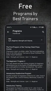 GymUp PRO - workout notebook screenshot 3