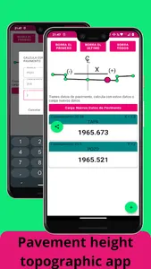 Topographic heights calculator screenshot 4