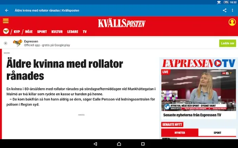 Sweden News (Nyheter) screenshot 22