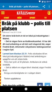 Sweden News (Nyheter) screenshot 5