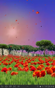 Sea of Poppies Live Wallpaper screenshot 6