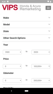 Honda and Acura VIPS screenshot 3
