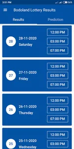 Bodoland Lottery Results screenshot 1