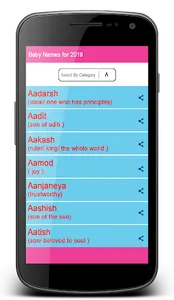 Baby Names for 2019 screenshot 2