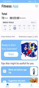 Fitness App screenshot 0