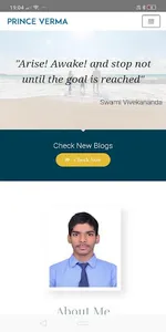 Prince Verma-Blog screenshot 1