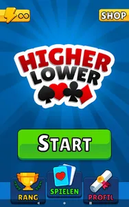 Higher Lower Cards screenshot 5
