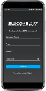 SwiconsGST - GST Invoice, Bill screenshot 6