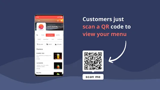 QR code Digital Menu by Blend screenshot 1