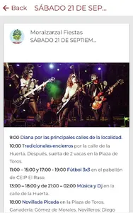 Moralzarzal Fiestas screenshot 3
