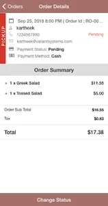 Mozo Pizzeria Admin screenshot 3