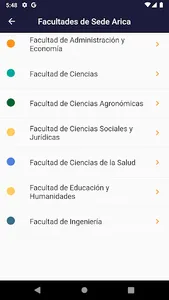 Admisión UTA screenshot 3