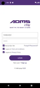 ADMS ePay screenshot 1