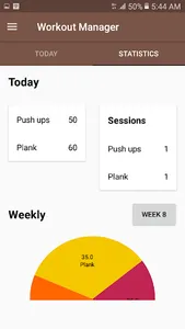 Workout Manager screenshot 0
