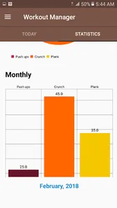 Workout Manager screenshot 3