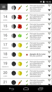 Au Calendrier Lunaire screenshot 0