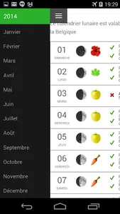 Au Calendrier Lunaire screenshot 1