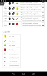 Au Calendrier Lunaire screenshot 3