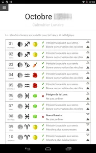 Au Calendrier Lunaire screenshot 4