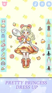 Anime vinder princess dress up screenshot 6