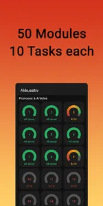 German grammar: Akkusativ screenshot 1
