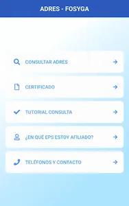 ADRES (Fosyga) Consulta screenshot 0