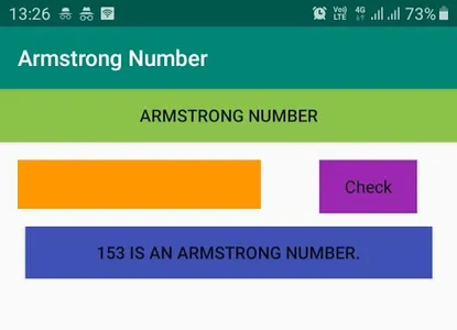Armstrong Number screenshot 0