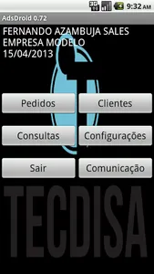 AdsDroid -Força de Venda -Demo screenshot 0