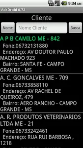 AdsDroid -Força de Venda -Demo screenshot 1