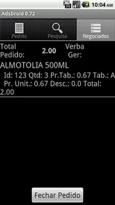 AdsDroid -Força de Venda -Demo screenshot 5