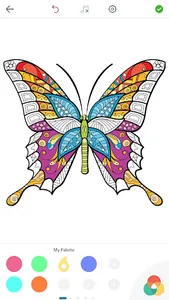 Adult Butterfly Coloring Pages screenshot 6