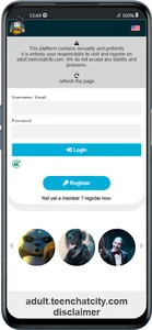 Teen adult chat screenshot 0