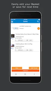 onCore Foodservice screenshot 3