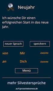Sprüchekosmos screenshot 2