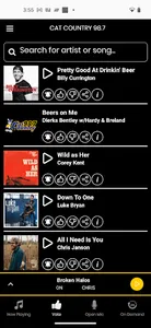 Cat Country 98.7 screenshot 2