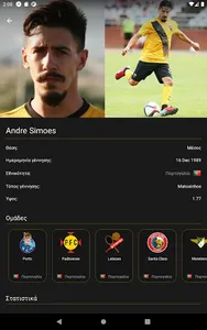 Α.Ε.Κ. ποδοσφ. βάση δεδομένων screenshot 11