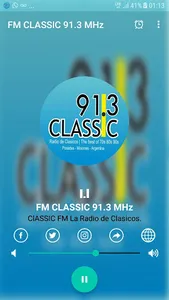 Fm Classic 91.3 Mhz screenshot 1