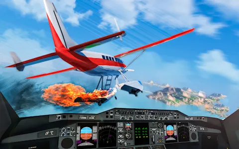 Aero Flight Landing Simulator screenshot 2