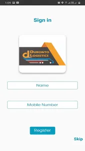 Duronto Logistics screenshot 1