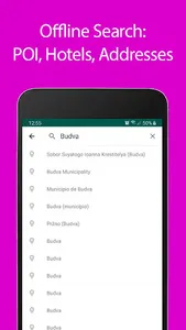Budva Offline Map and Travel G screenshot 2