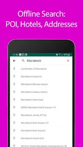 Marrakesh Offline Map and Trav screenshot 2