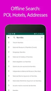 Namibia Offline Map and Travel screenshot 2